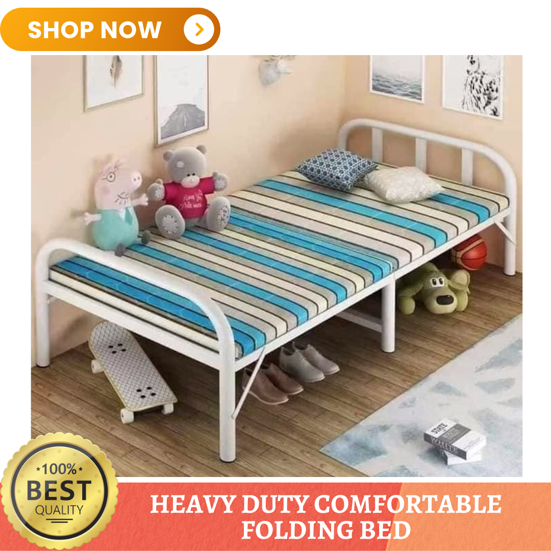 jass Heavy Duty Comfortable Folding Bed High Quality Folding Bed Single