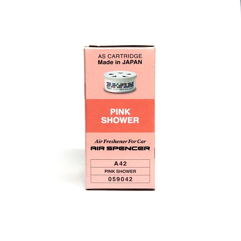 BUNDLE OF (2pcs) Eikosha Air Spencer Pink Shower Car Freshener 100
