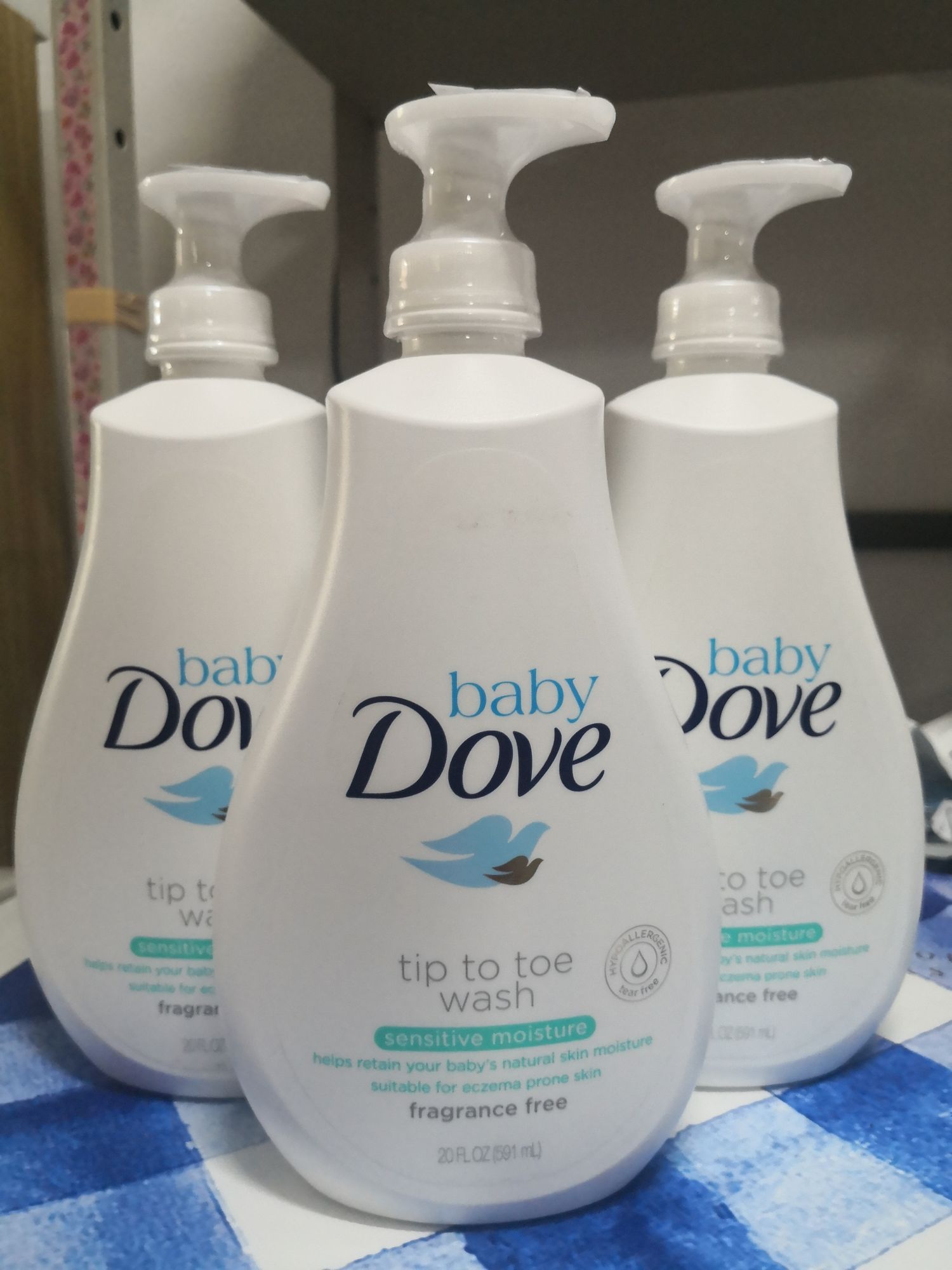 Baby Dove Tip to Toe Baby Wash Sensitive Moisture 591Ml for Sensitive Skin  Washes Away Bacteria | Lazada PH