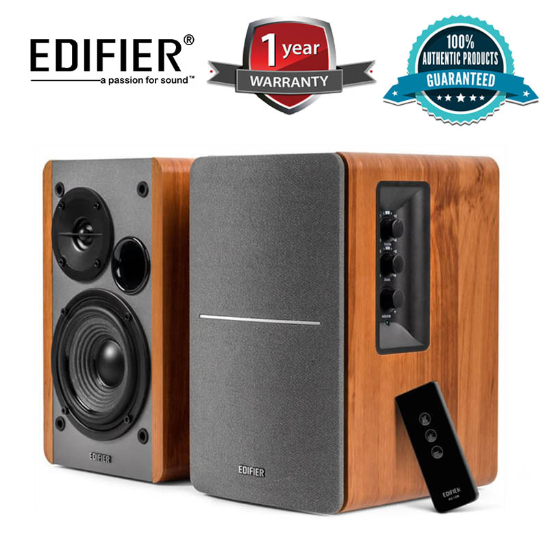 edifier r1280db 2.0 lifestyle studio bluetooth speakers