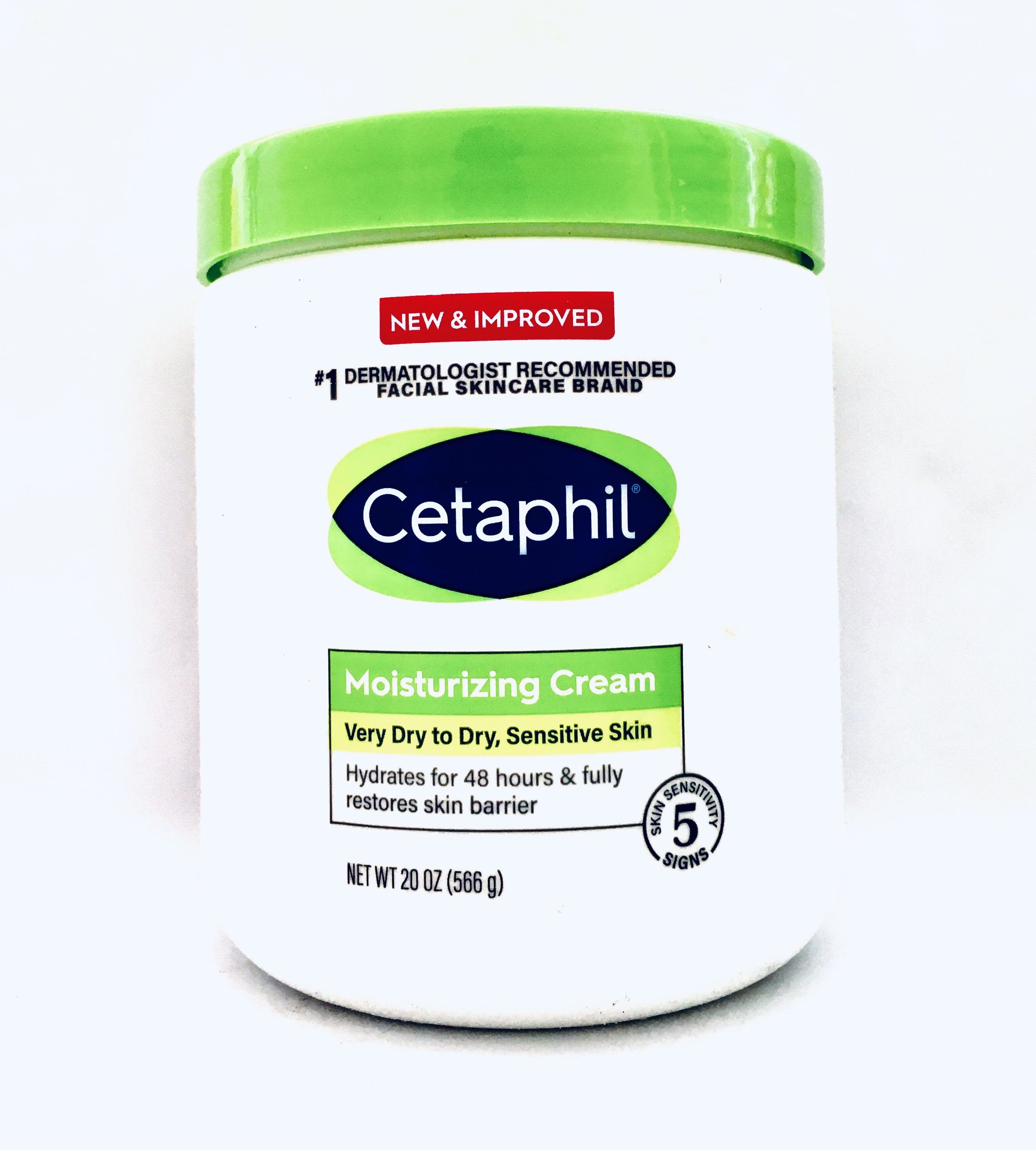 Cetaphil New & Improved MOISTURIZING CREAM Very dry to dry, Sensitive