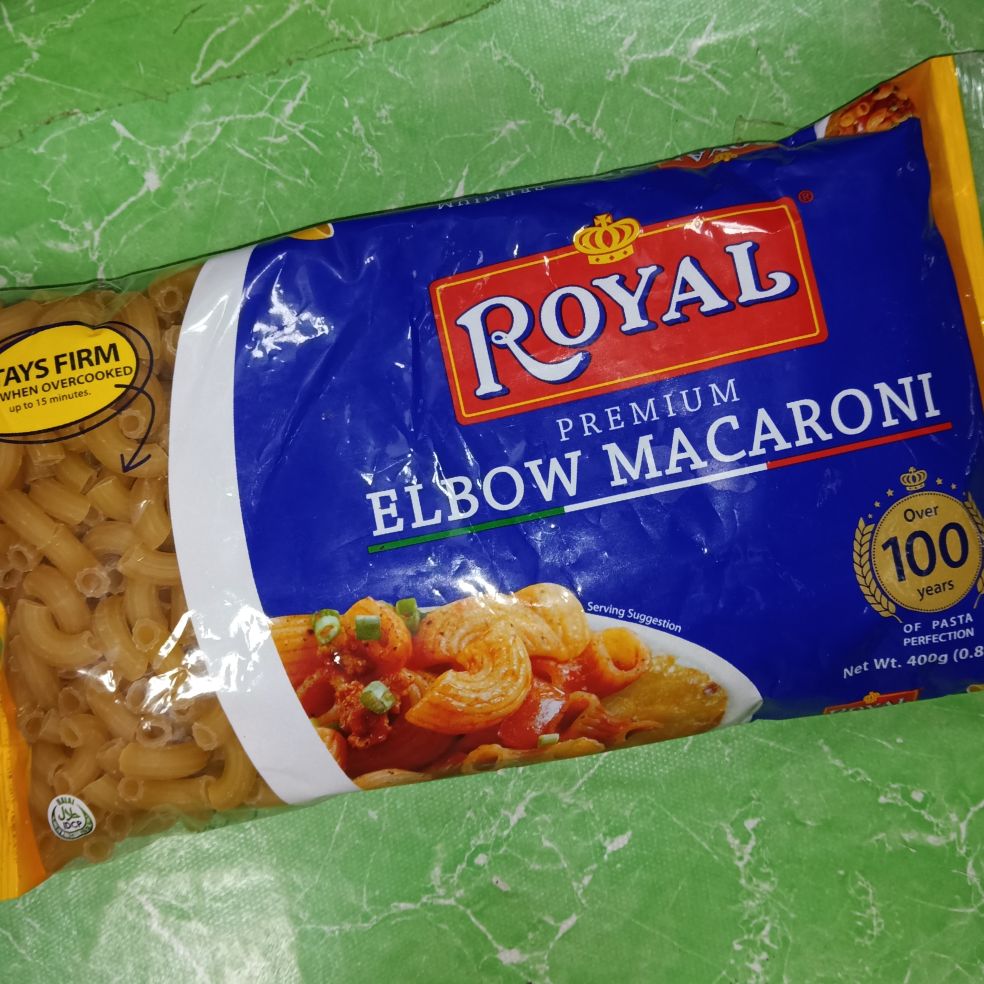 Royal Elbow Macaroni Netwt 400g Lazada Ph