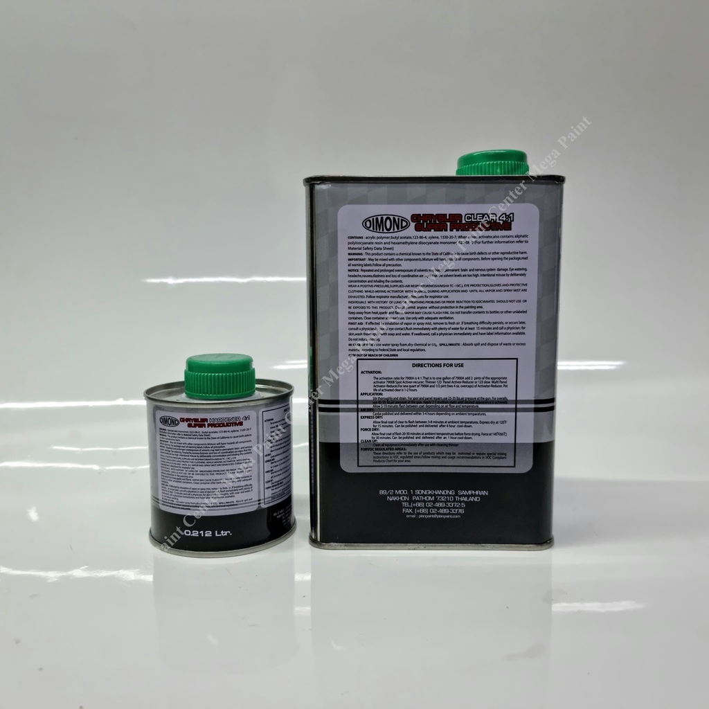 Planpaint Dimond Fast Dry 2K Urethane Clear Coat/Top Coat with Hardener