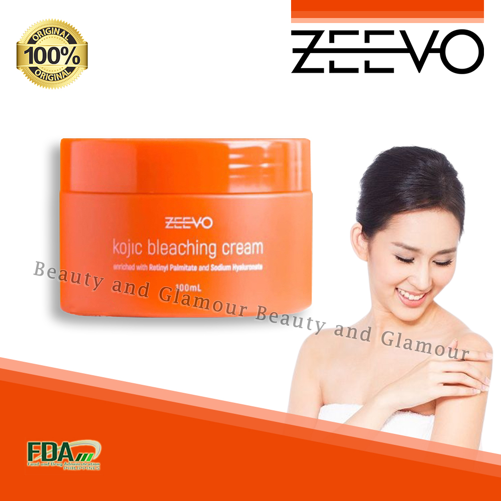 ORIGINAL ZEEVO Kojic Bleaching Cream (100ml) 100 Authentic Lazada PH