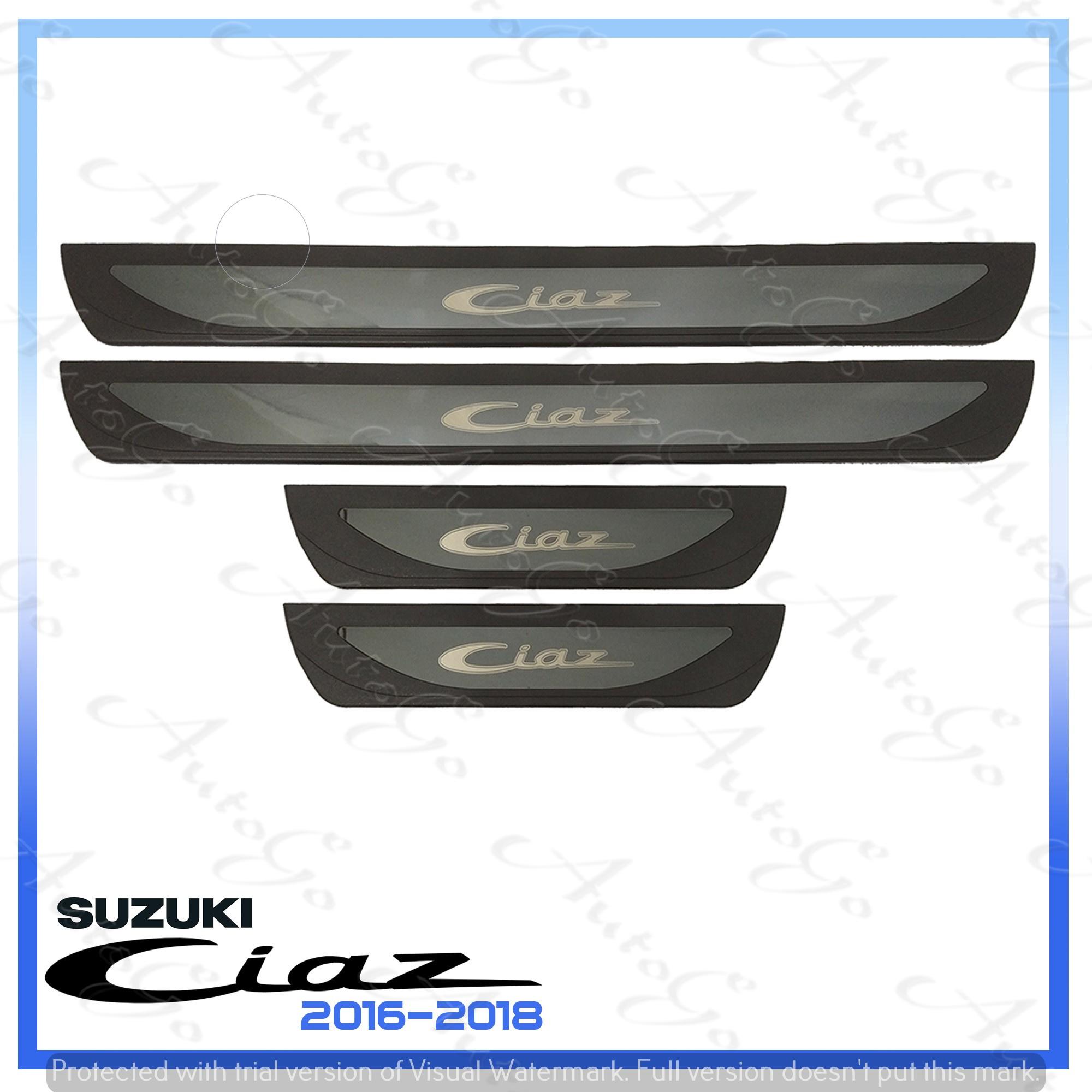 Suzuki Ciaz 20162018 Door Side Step Sill / Scuff Plate Lazada PH