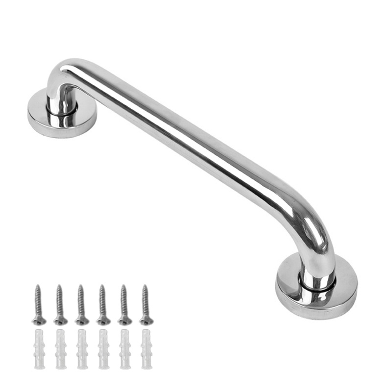 Steel Bathroom Grab Bar Towel Rack Toilet Support Handle Rack Disability Aid Grab Bar 50cm