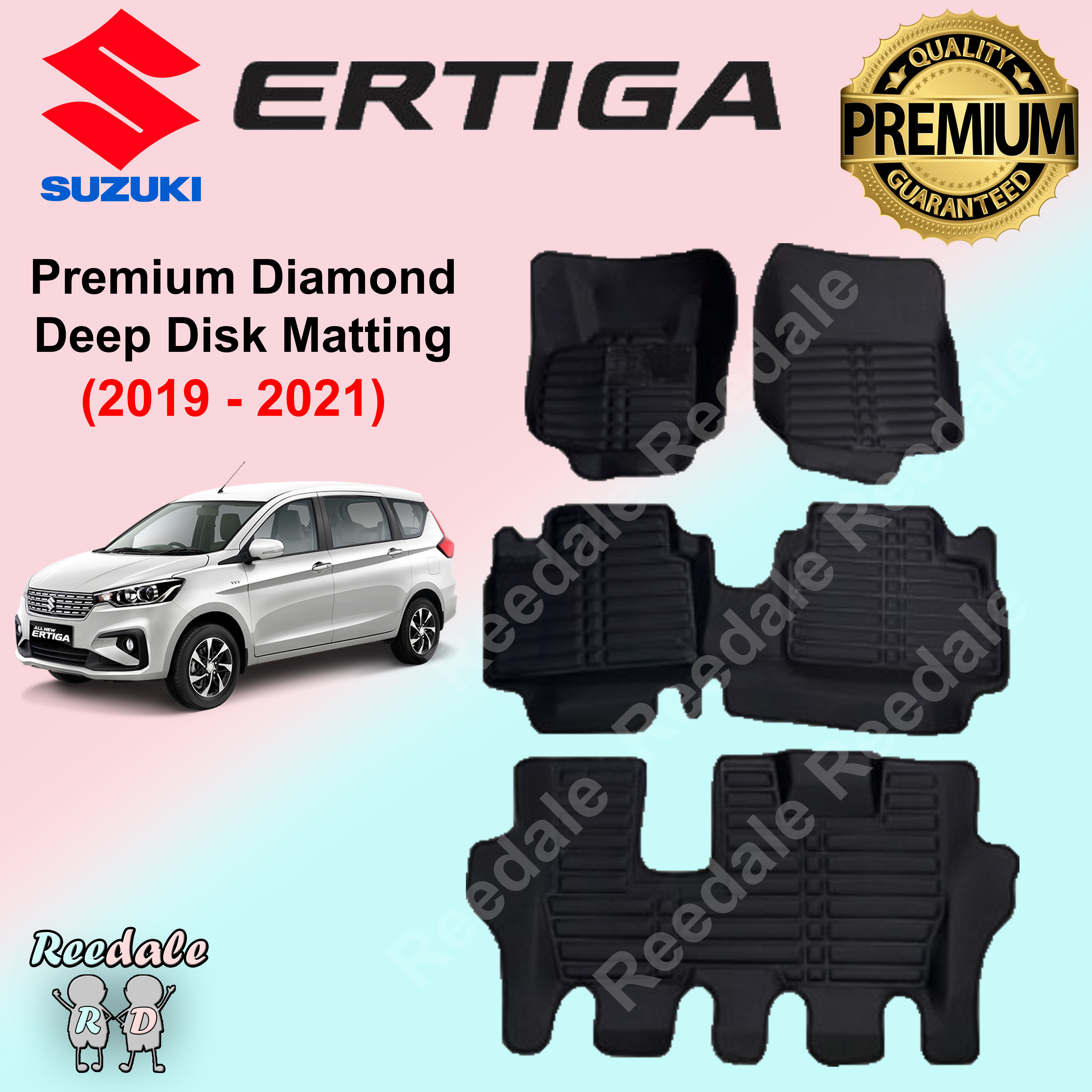 Suzuki Ertiga Premium Diamond Deep Dish Matting 2019 2022 Lazada PH