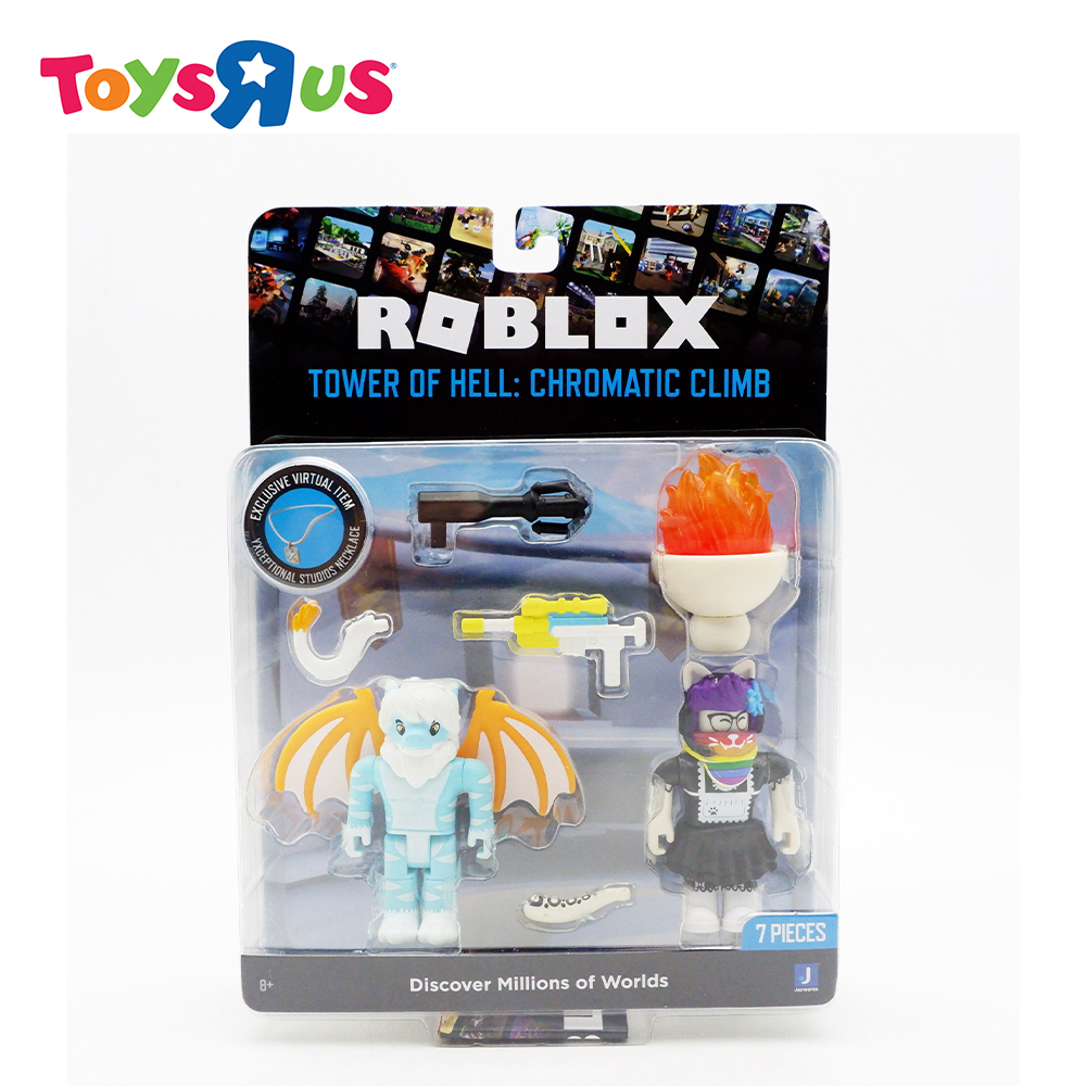 Compre Roblox - 2 Figuras de 7cm - Tower Of Hell: Chromatic Climb aqui na  Sunny Brinquedos.