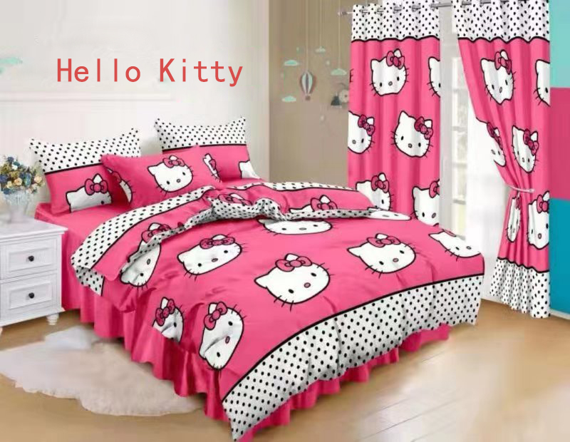 🎀;; final part i needed for my bed! hello kitty throw from