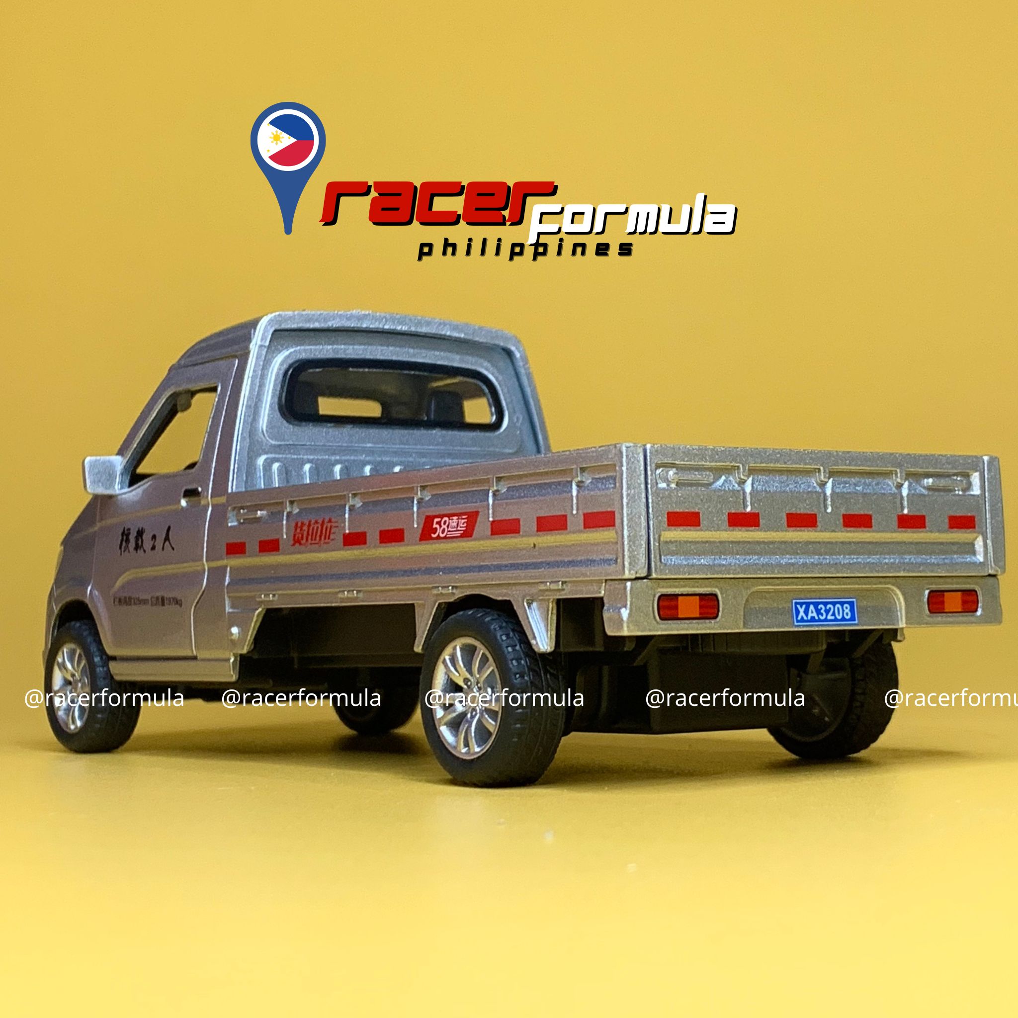 【RACER FORMULA】Diecast Pickup Truck with Sounds and light effects