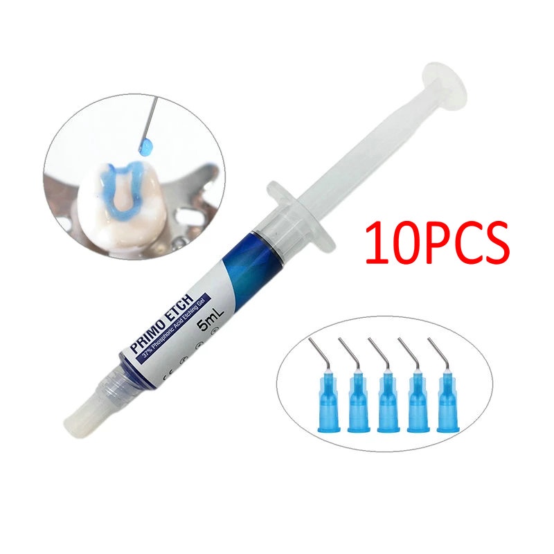 10Pcs/lot Dental Acid Etching Gel 37 Phosphoric Treating Enamel and
