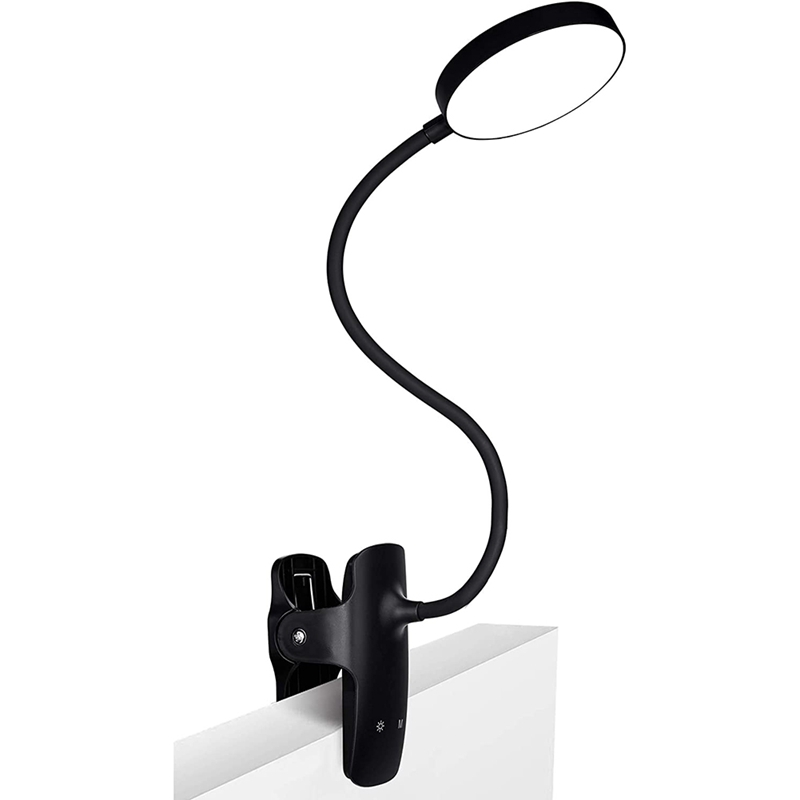 Reading Lamp Bed Clamp Light, 36 LED Clamp Lamp, USB Rechargeable Book