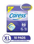 Caress Basic Adult Diaper XLarge: 1 pack of 10 pads