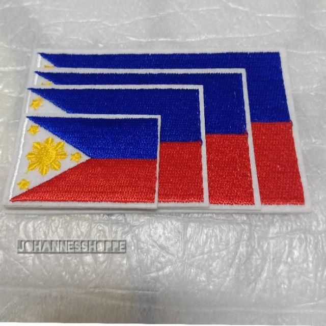 [3pcs]Philippine Flag Iron-on Embroidered Patches | Lazada PH