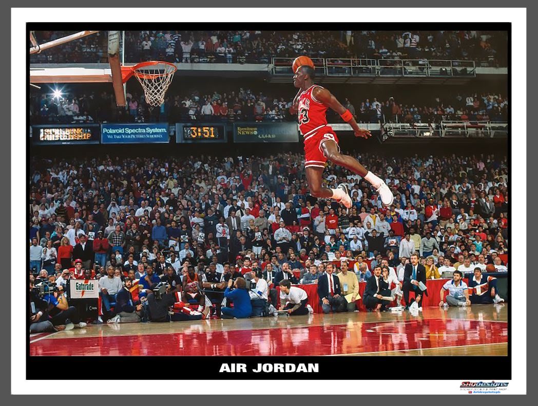 free throw dunk michael jordan