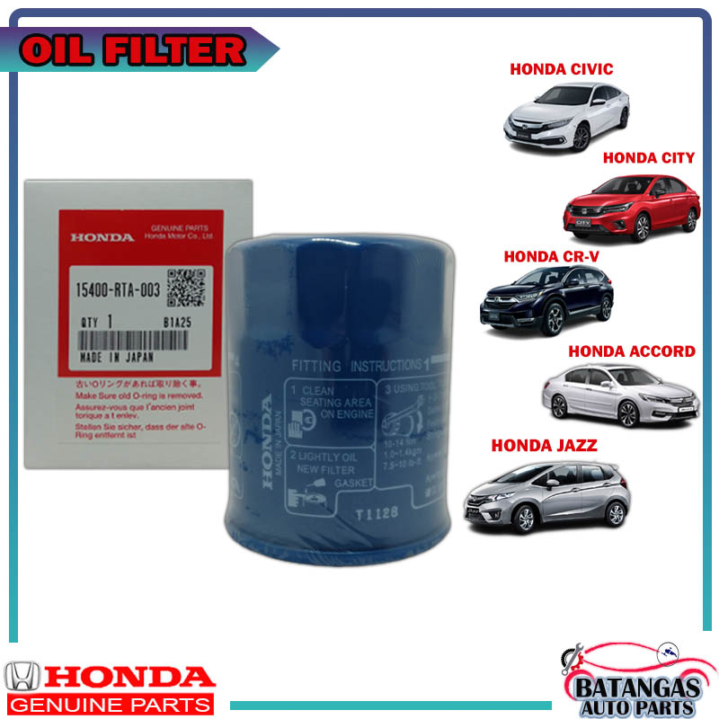 Oil Filter / 15400-RTA-003 - Honda Parts