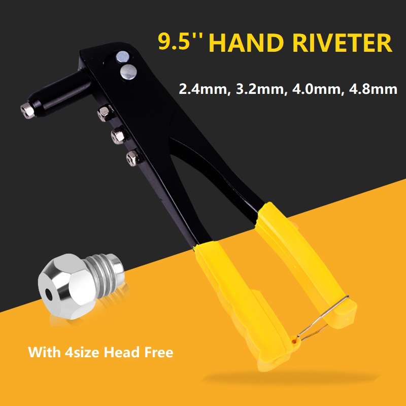 9.5 inch Hand Riveter Single Handle Manually Operated Blind Riveter