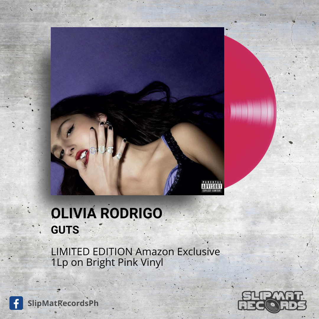 Olivia Rodrigo GUTS Exclusive Limited Edition PINK Vinyl