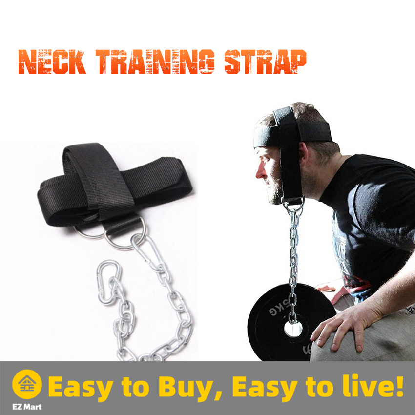 【Fast Shipping】 Head Neck Harness Weight Lifting Exercise Gym Training
