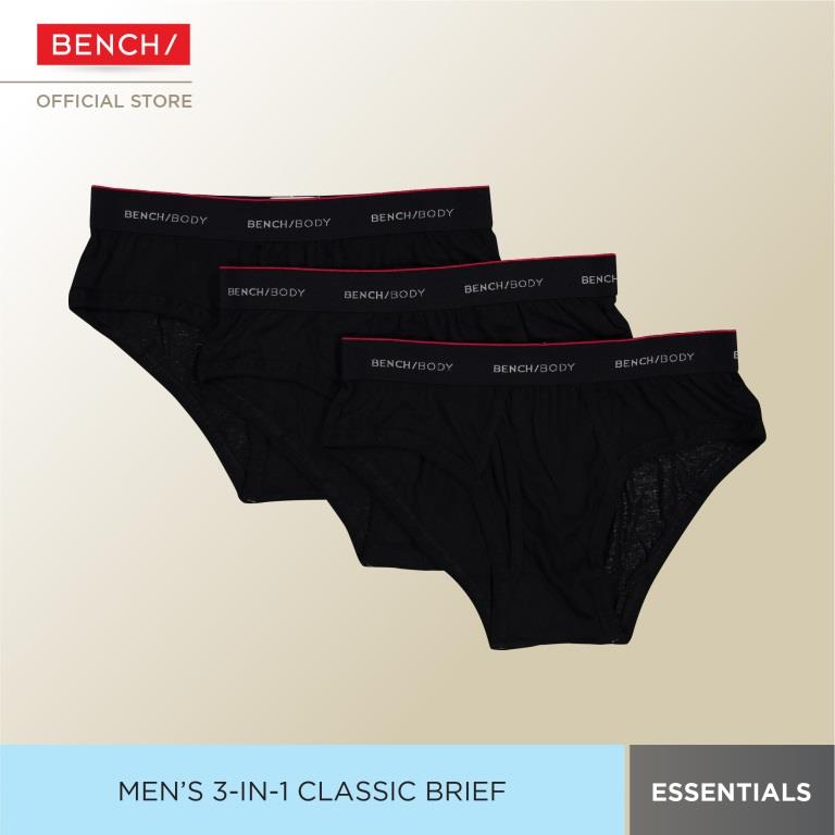 BENCH- TUB0309 Men's 3-in-1 Classic Brief
