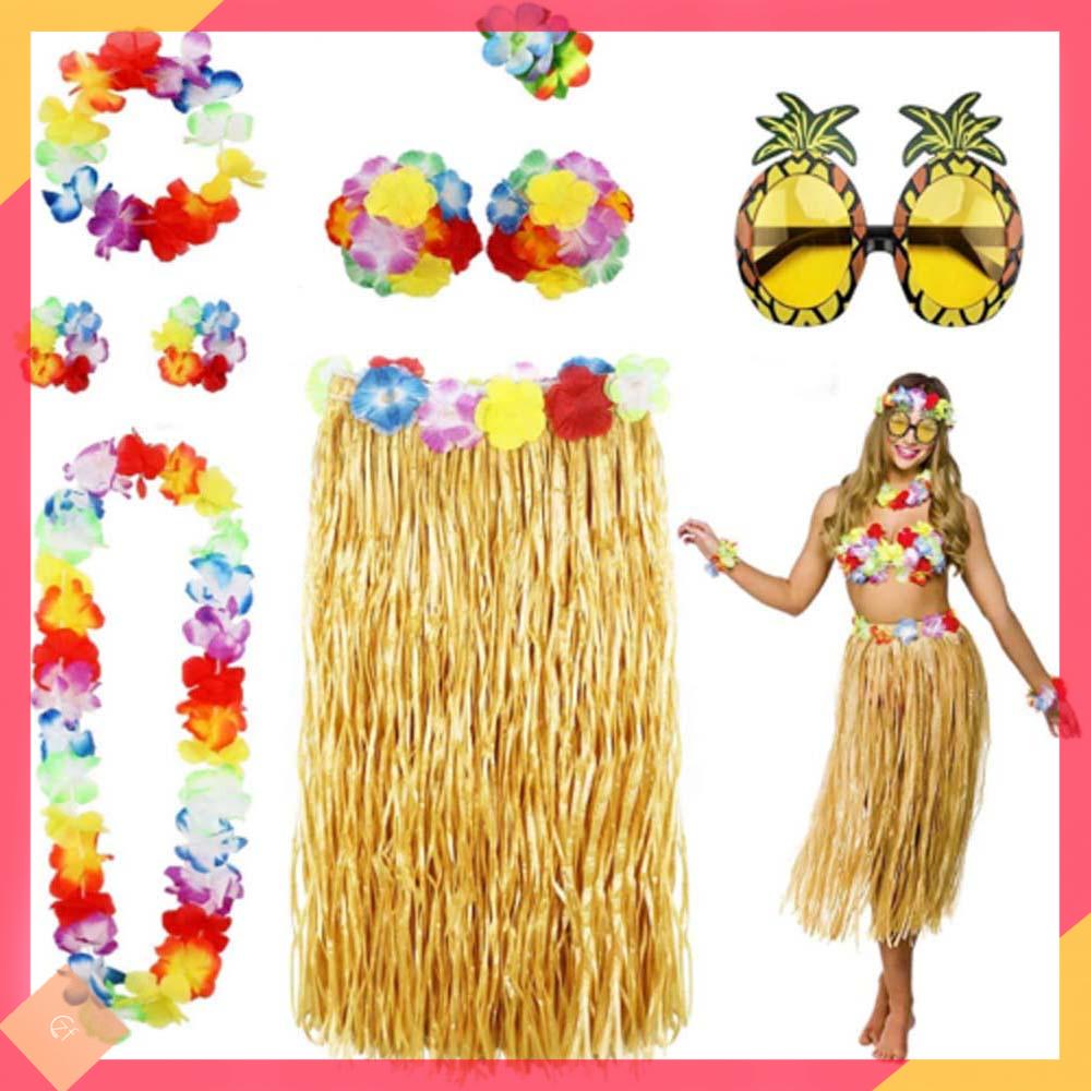 Costume Hawaiano Per Bambino Amscan | Set Con Camicia, Pantaloncini E Lei Di Fiori | Per Feste A Tema E Carnevale