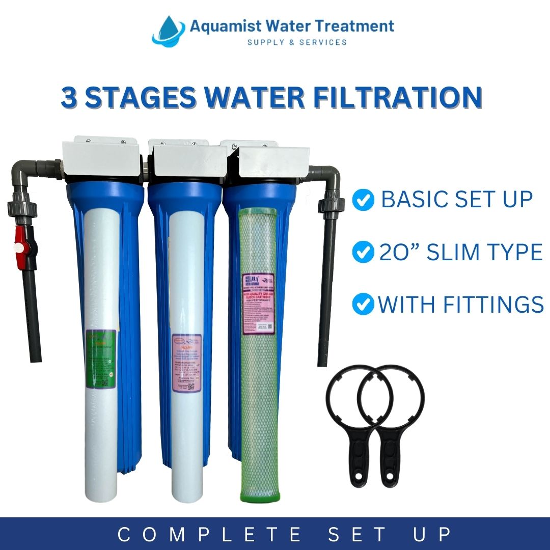 Water Filtration System 3 Stages 20