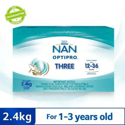 NAN® OptiPro® Three Milk Supplement for Children 1-3 Years Old 2.4kg