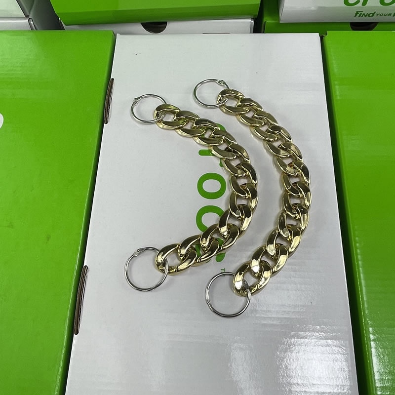 1 PAIR OF GOLD CHAIN JIBBITZ FOR CROCS (2 PCS) Lazada PH