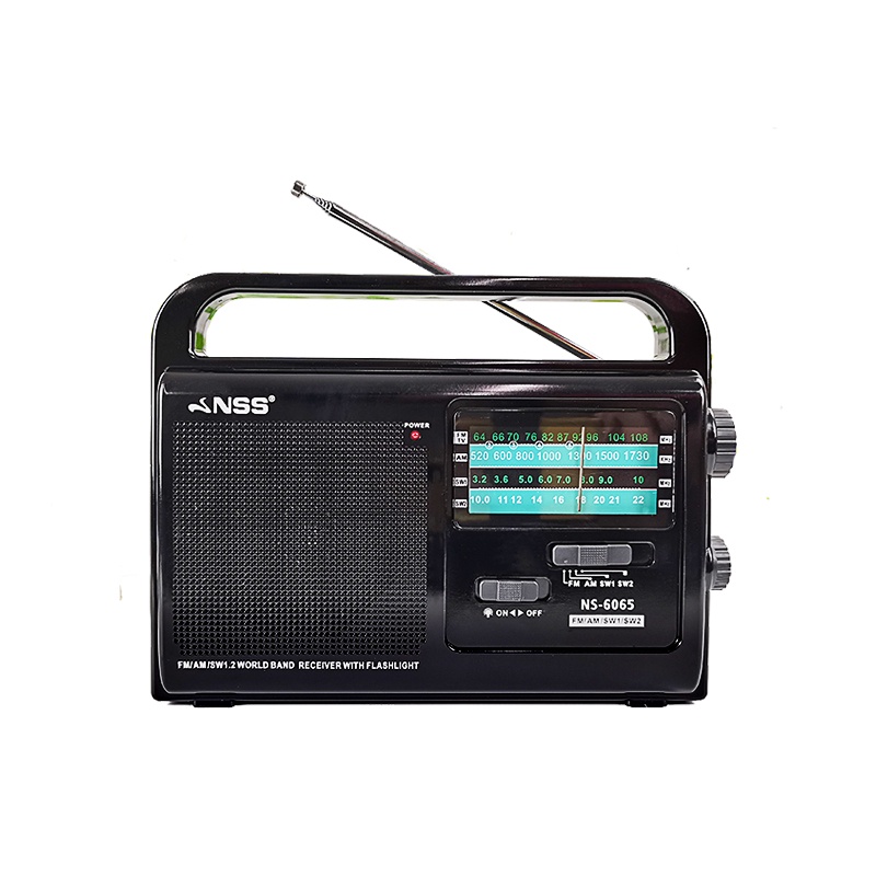 Portable Bluetooth AM FM Radio With Flashlight,Battery Operated Retro