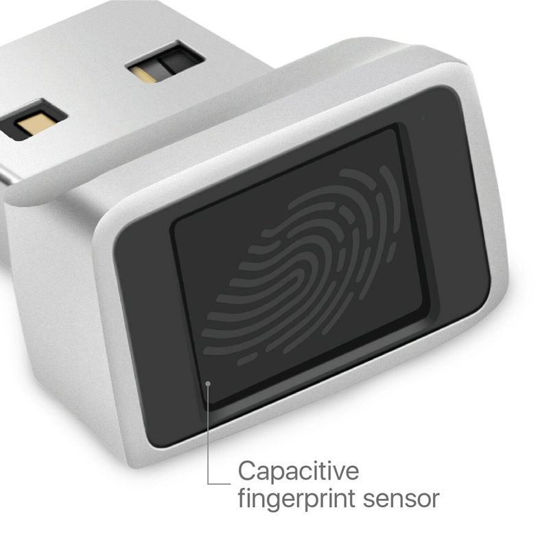 【IN STOCK&COD】USB Fingerprint Reader for Windows 10 Hello, Biometric Scanner for Laptops & PC