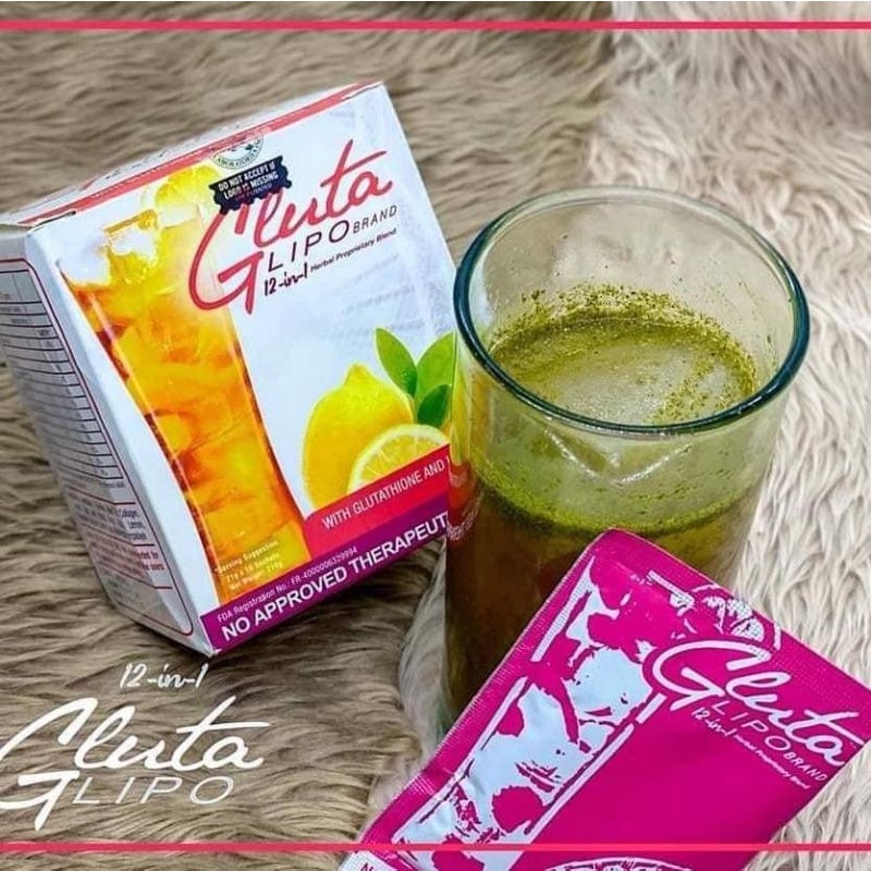 Gluta lipo Juice/Red Iced Tea 10pcs (ORIGINAL) by Alex Gonzaga Ivana