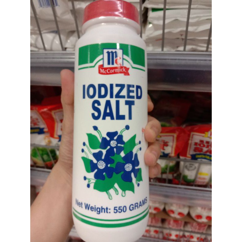 Iodized salt mc cormick Lazada PH