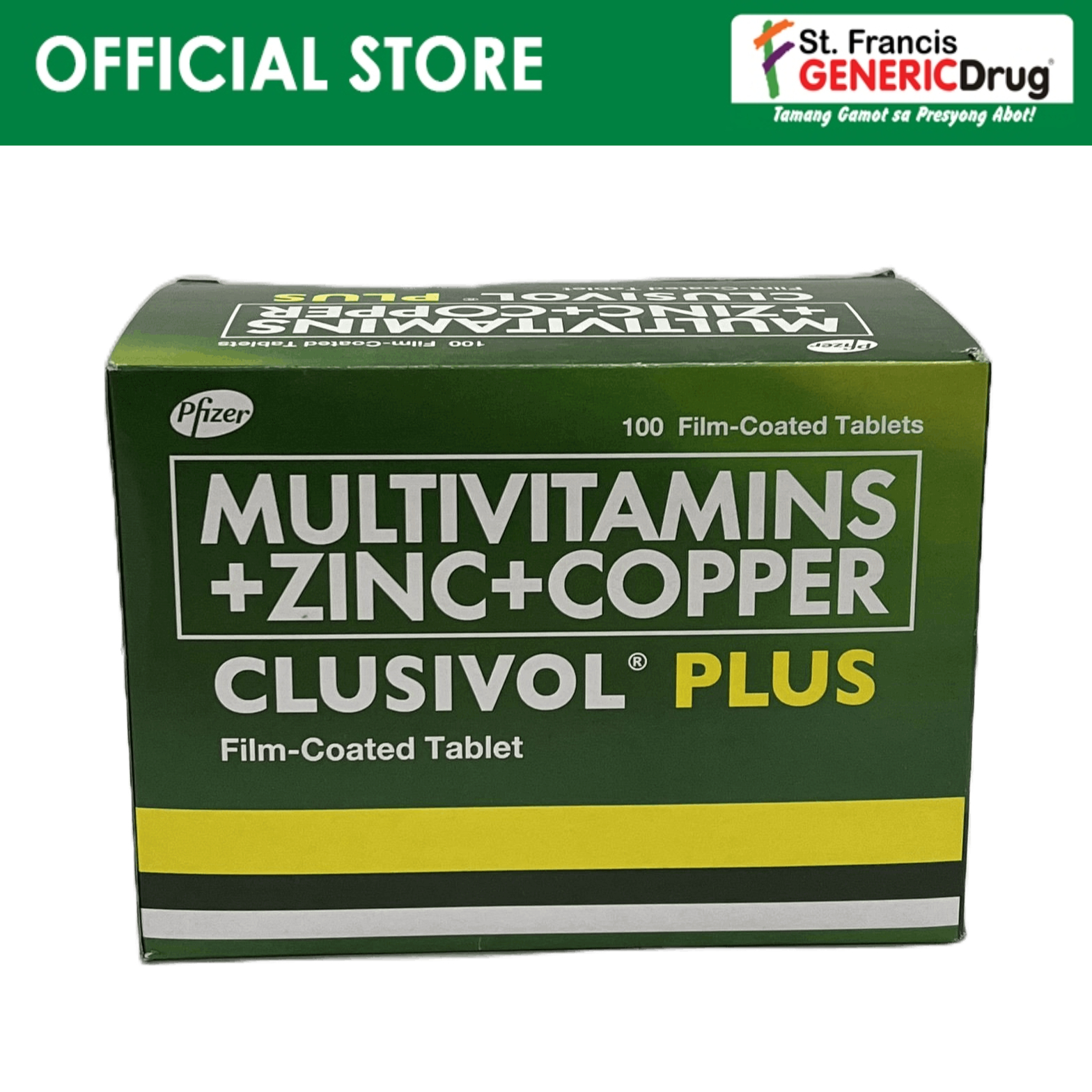 Multivitamins + Zinc + Copper (Clusivol® Plus) 4 pieces Lazada PH