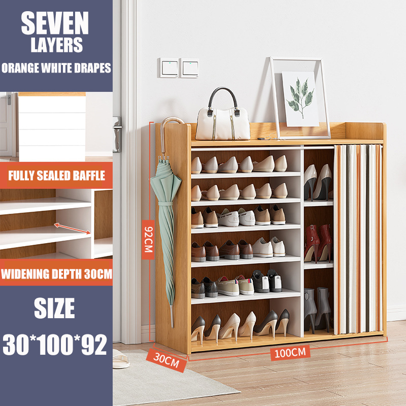 multifunctional shoe rack organizer Wooden shoe home organizer with seat shoe rack