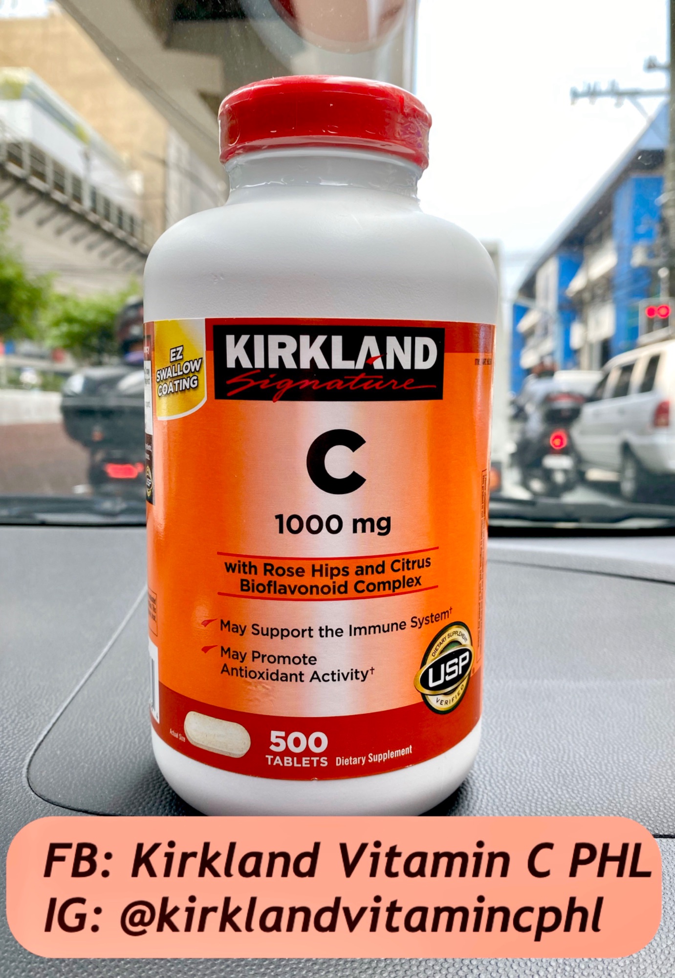 Kirkland Vitamin C 1000mg 500tablets Original From Costco Usa Lazada Ph