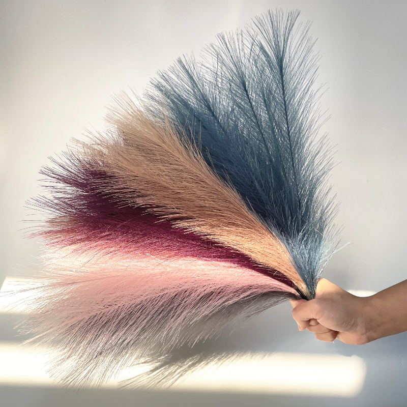 5/10/20 Nhân Tạo Cỏ Pampas Lông Tơ Giả Cỏ Pampas Trang Trí Cho Bình Hoa Giả Boho trang Trí Tiệc Trang Trí Trong Nhà