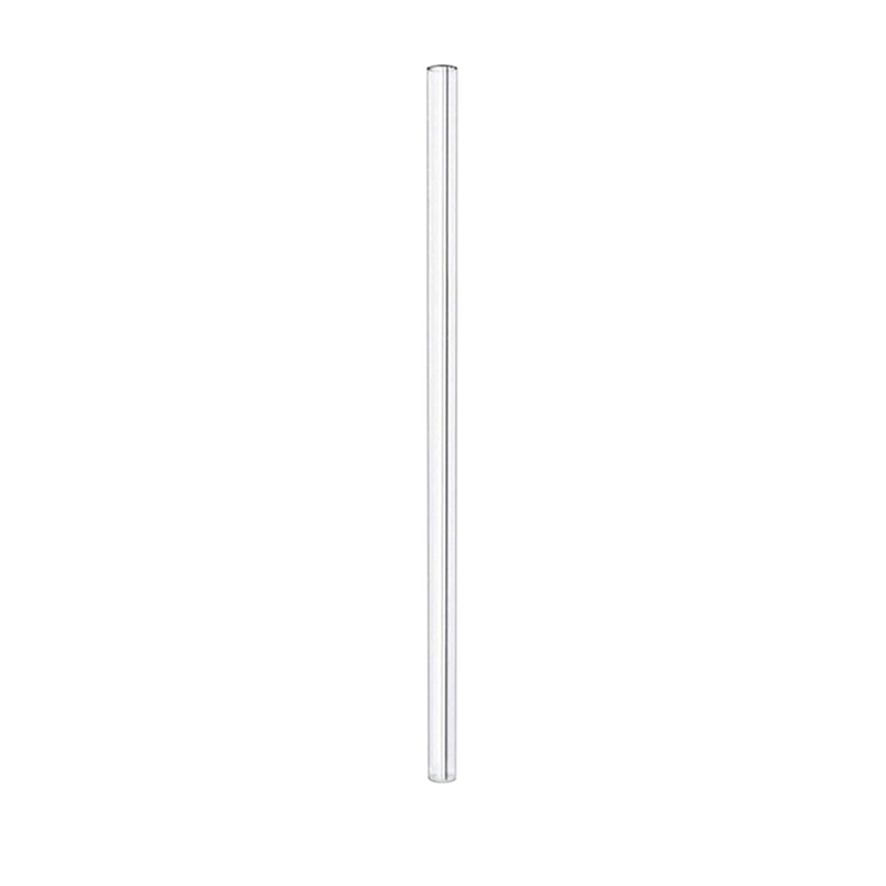 Glass Straws Clear Reusable Glass Straw Durable Glass Straws Drinking