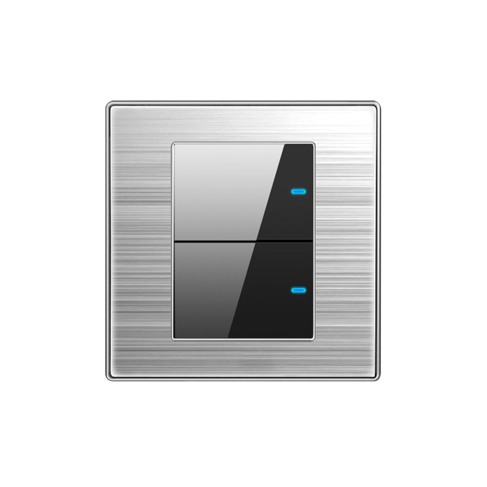 OKDEALS Professional 1/2/3 Gang 1 Way British Standard Stainless Steel