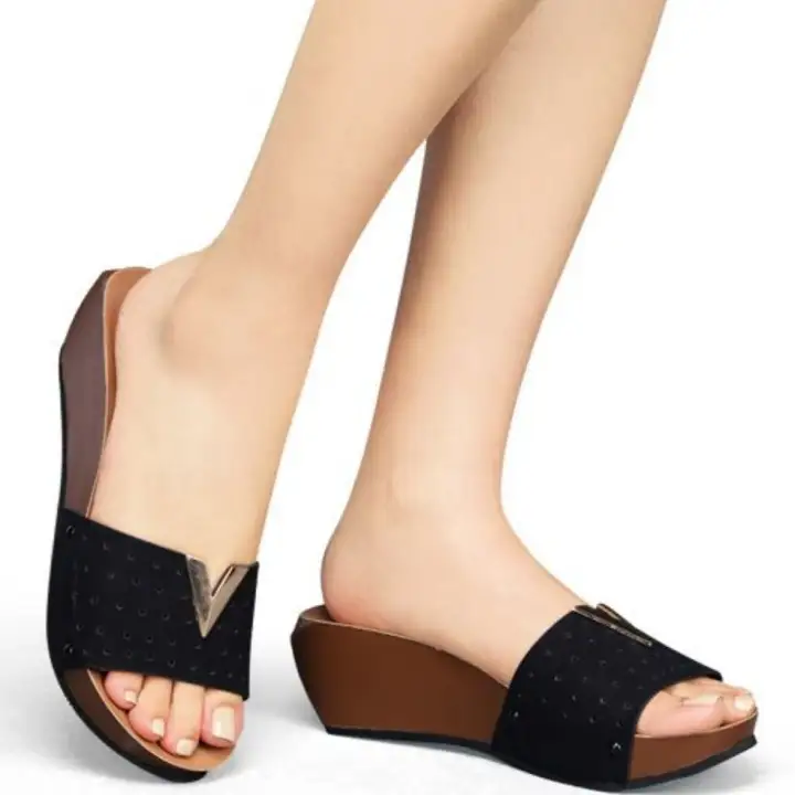 ladies wedge mules