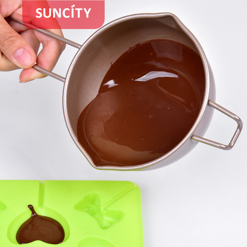 Morning kitchen utensils carbon steel chocolate insulated melting pot