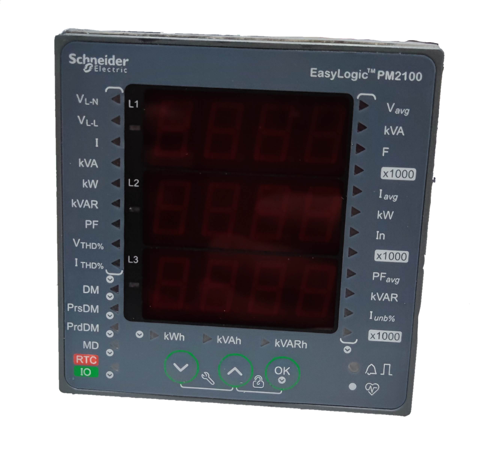 Power Meter METSEPM2130 Easy Logic Schneider PM2130 48277V Single
