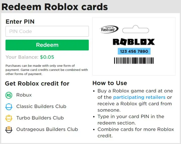 50 100 Roblox Gift Card - 