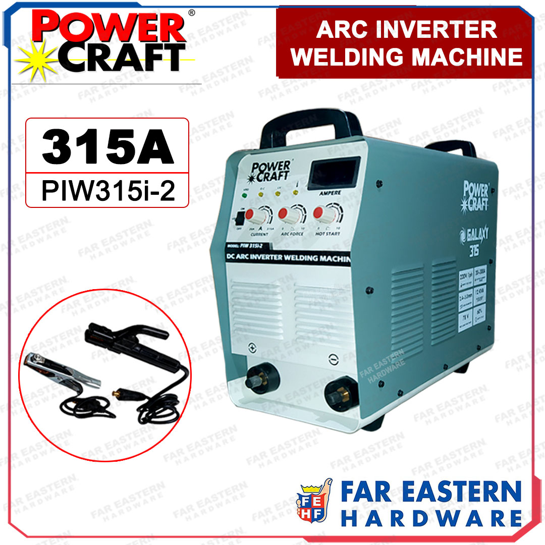 POWERCRAFT Arc Inverter Welding Machine 315A PIW315i2 Lazada PH