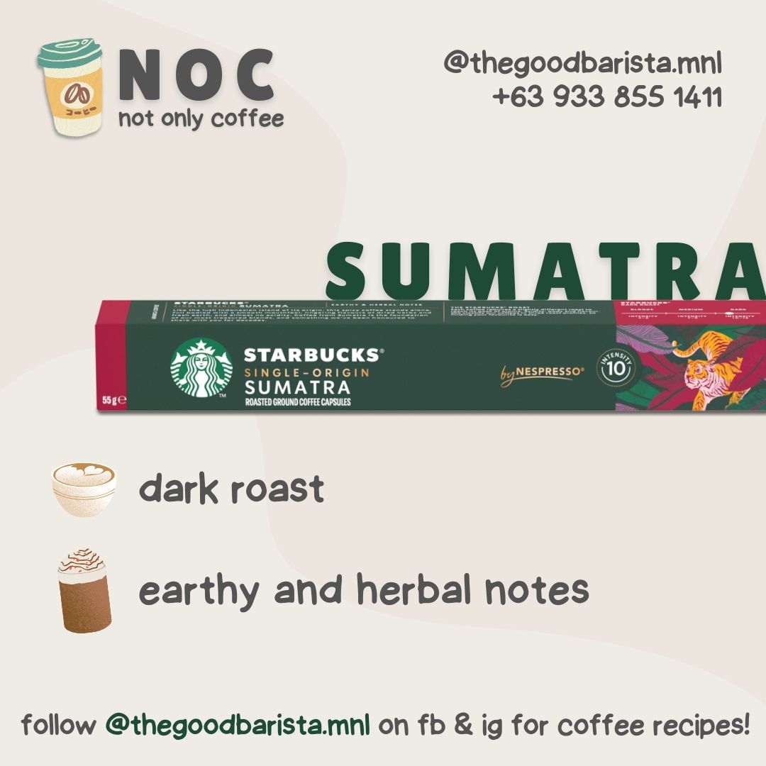 Starbucks Nespresso Sumatra Capsules and Pods Lazada PH