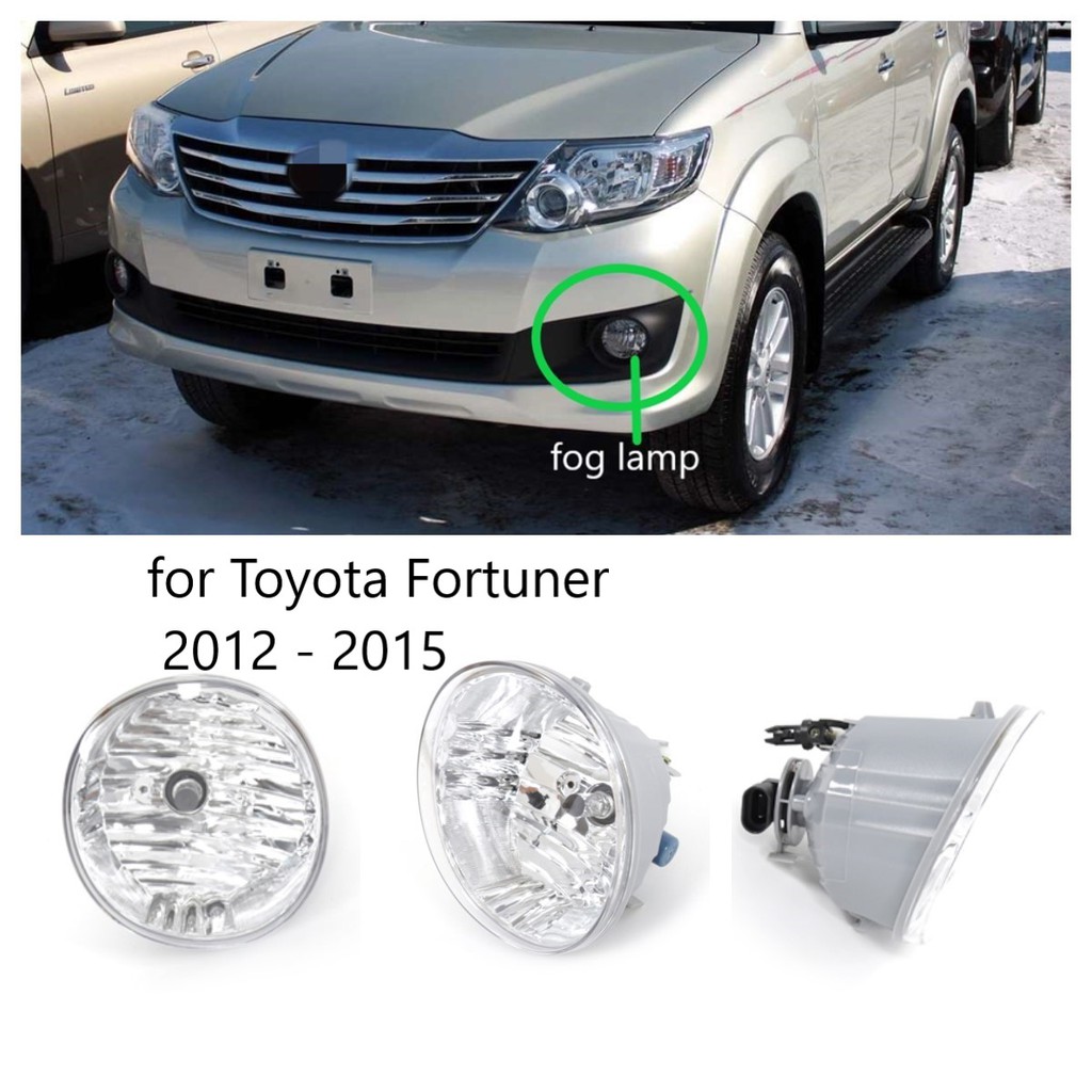Huiyisunny fog lamp / fog light /front bumper lamp light / Fog Lamp Assembly for Toyota Fortuner 2012 2013 2014 2015 orignal quality