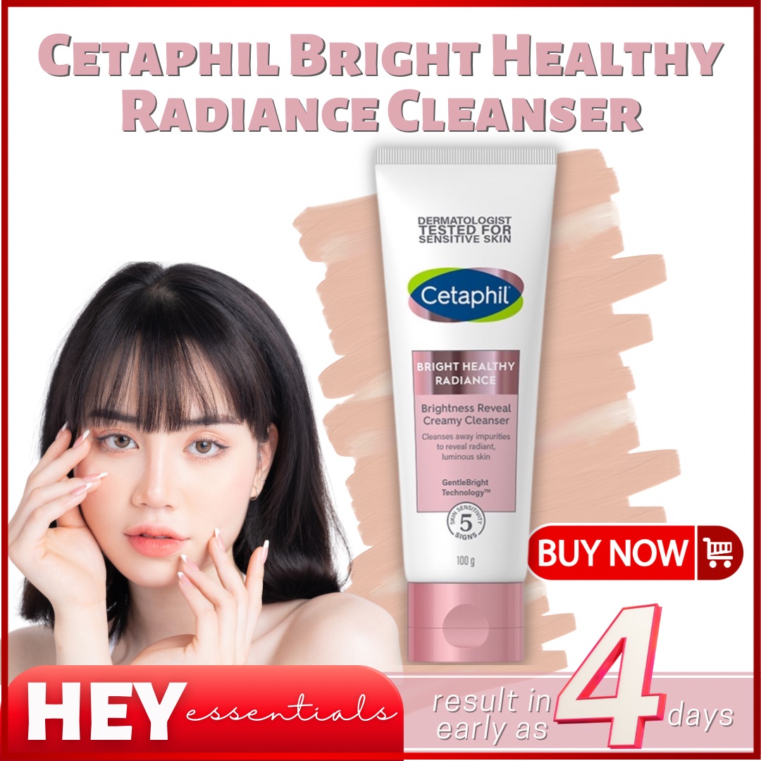 Cetaphil Bright Healthy Radiance Brightness Reveal Creamy Cleanser ...