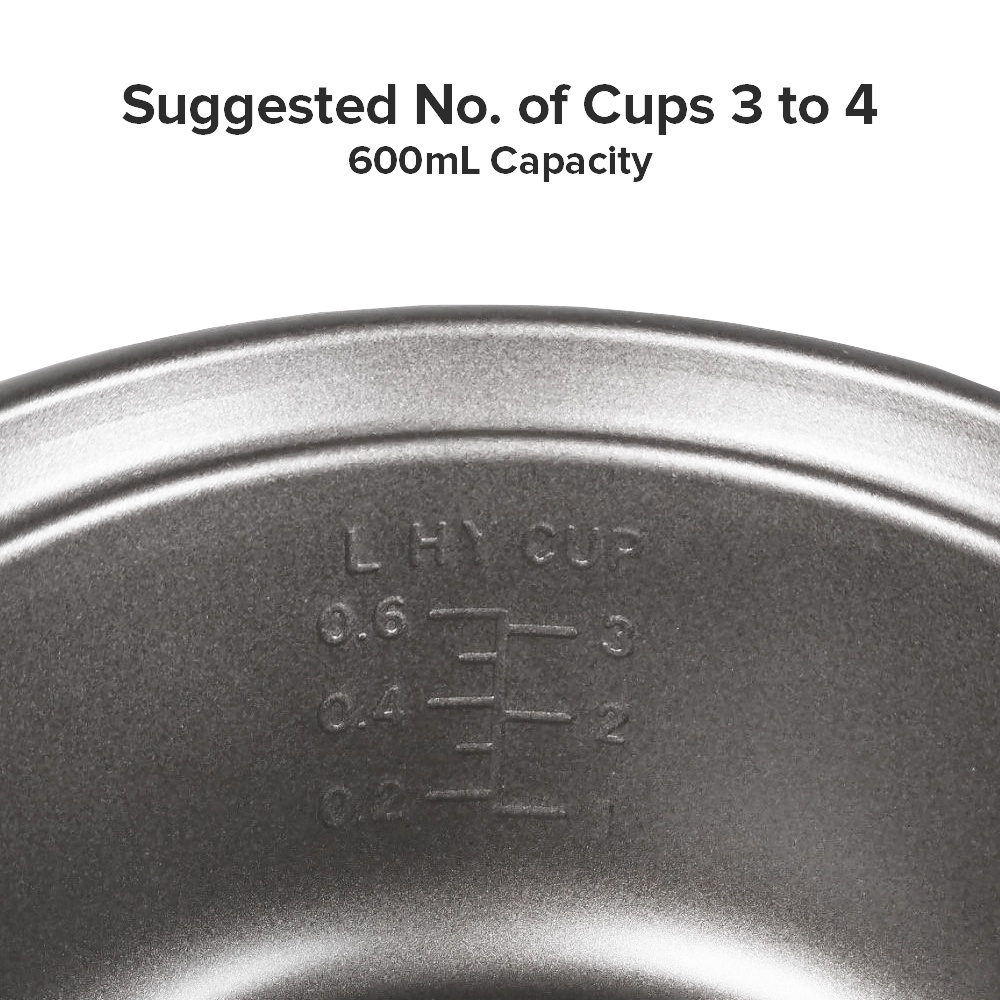 electric-L Hug 0.6 Liter Rice Cooker With Steamer And Spatula Rc-101Z ...