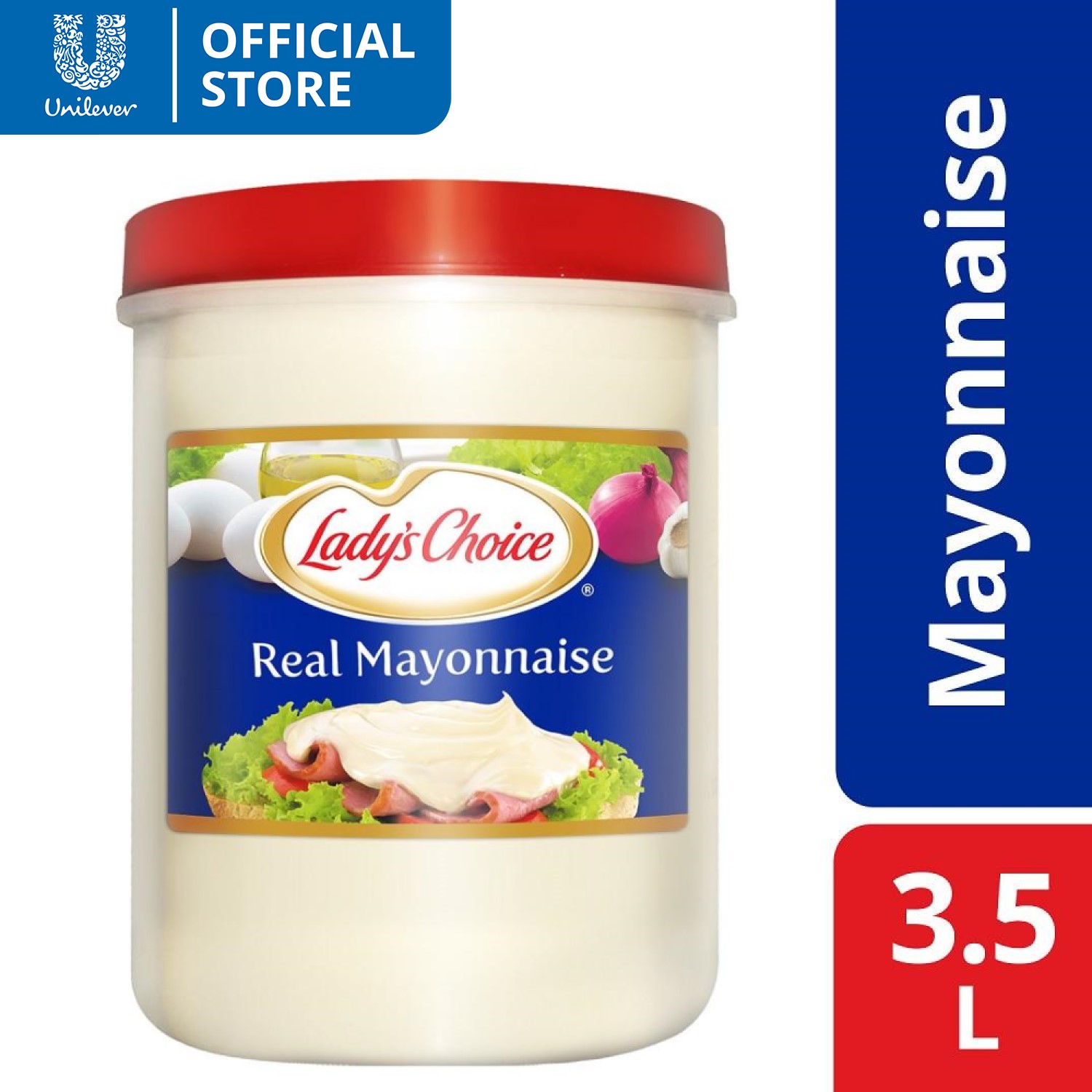 Lady's Choice Real Mayonnaise Regular 3.5L Lazada PH