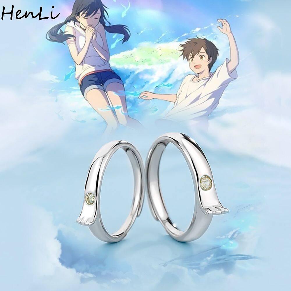 Mens Rings Anime 1PCS Couple Matching Ring Male Tree Leaves Open Ring Can  Adjust The Promise Ring Men And Women A Friendship Ring A Couple Ring Is  Suitable For Her And Him