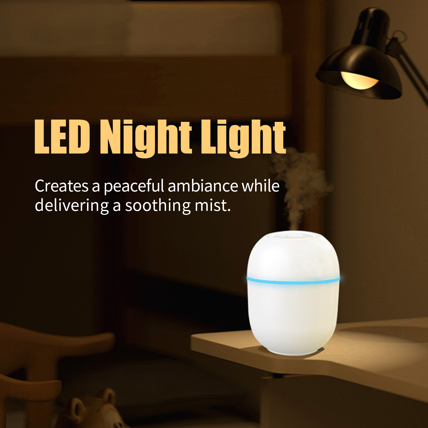 USB Portable Mini Humidifier with Essential Oil Diffuser